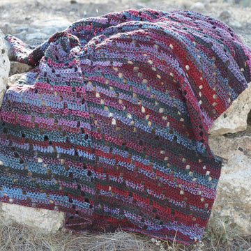 Blankets in Hayfield Colour Rich Chunky - 7294 - Downloadable PDF