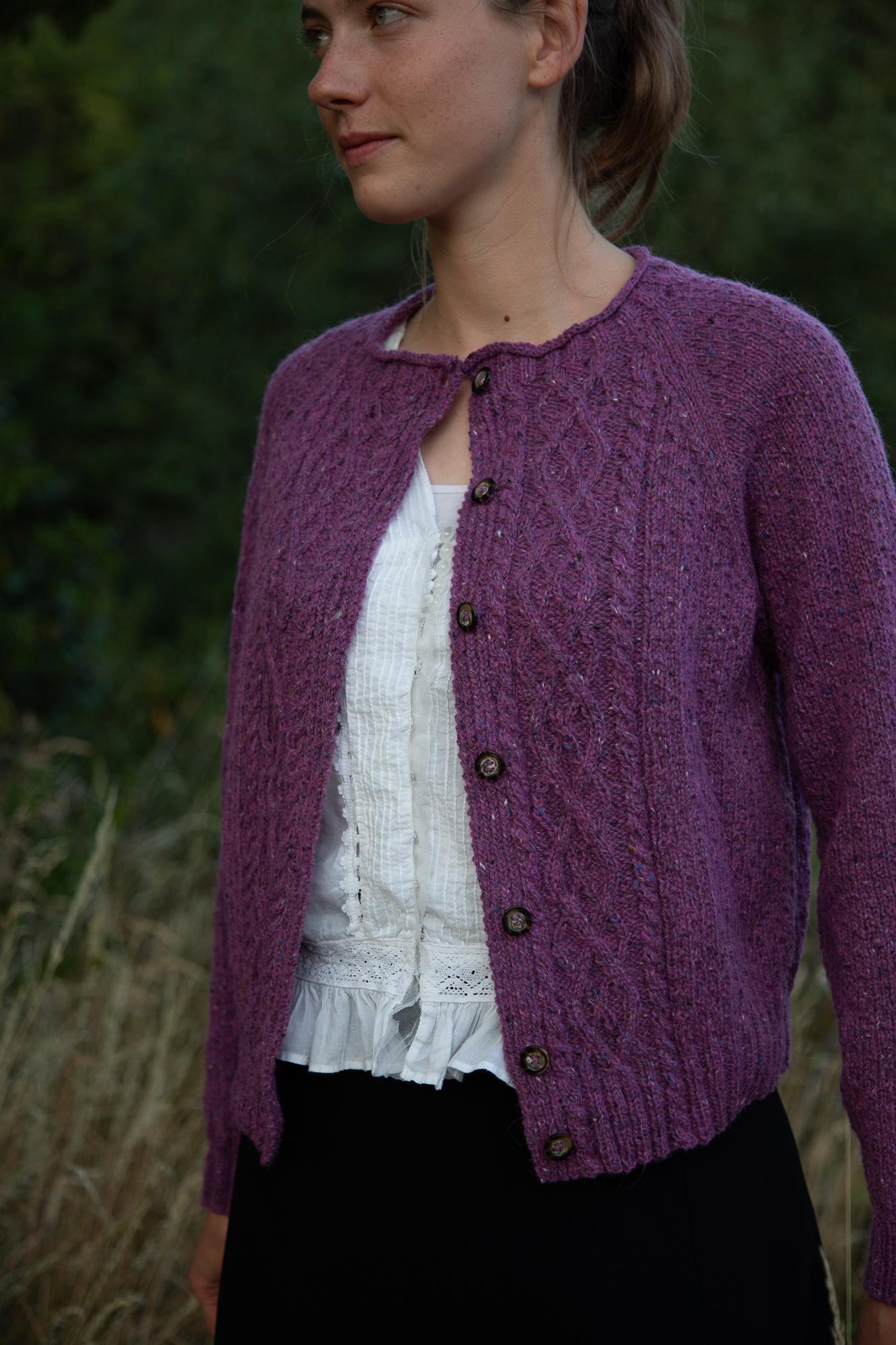 Argyll Aran Cardigan