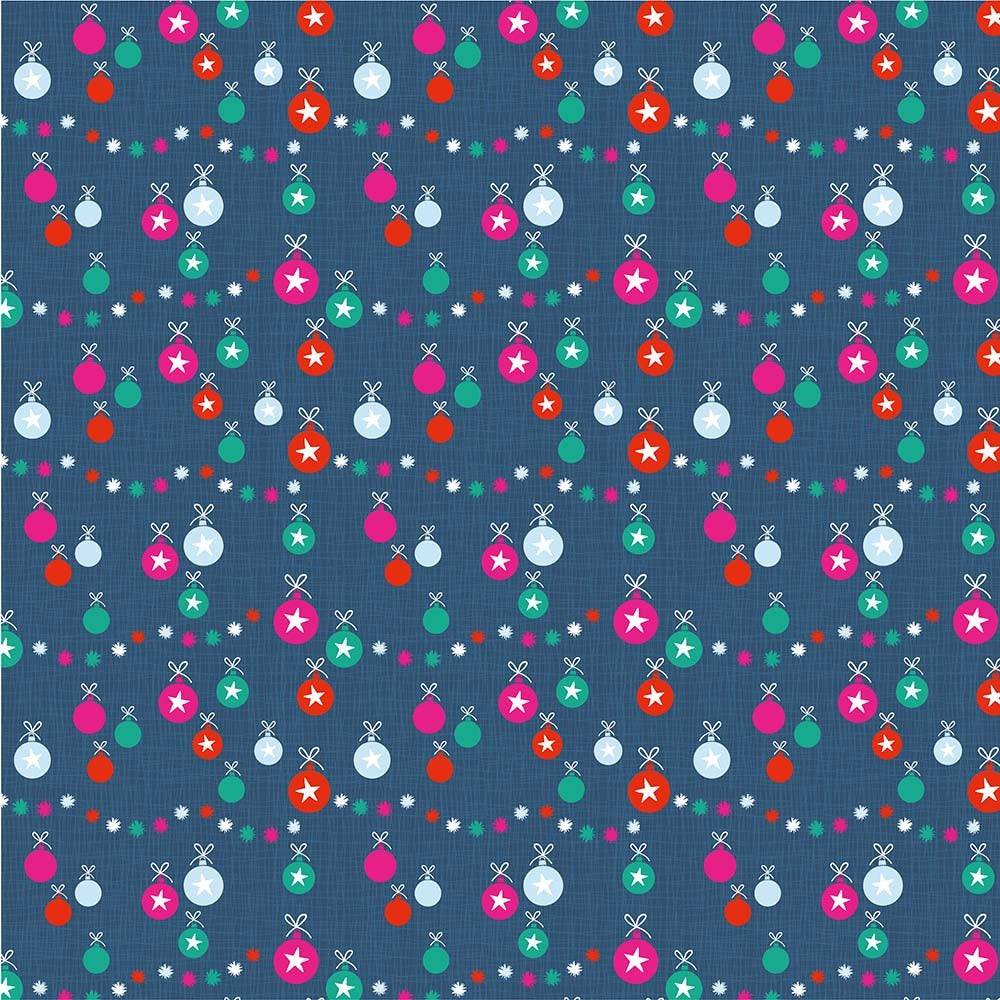 Craft Cotton Company Colourful Christmas - Christmas Baubles