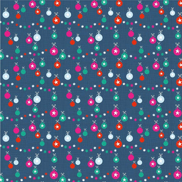 Craft Cotton Company Colourful Christmas - Christmas Baubles