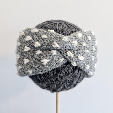 Thrummed Headband - Adding Thrums After Knitting