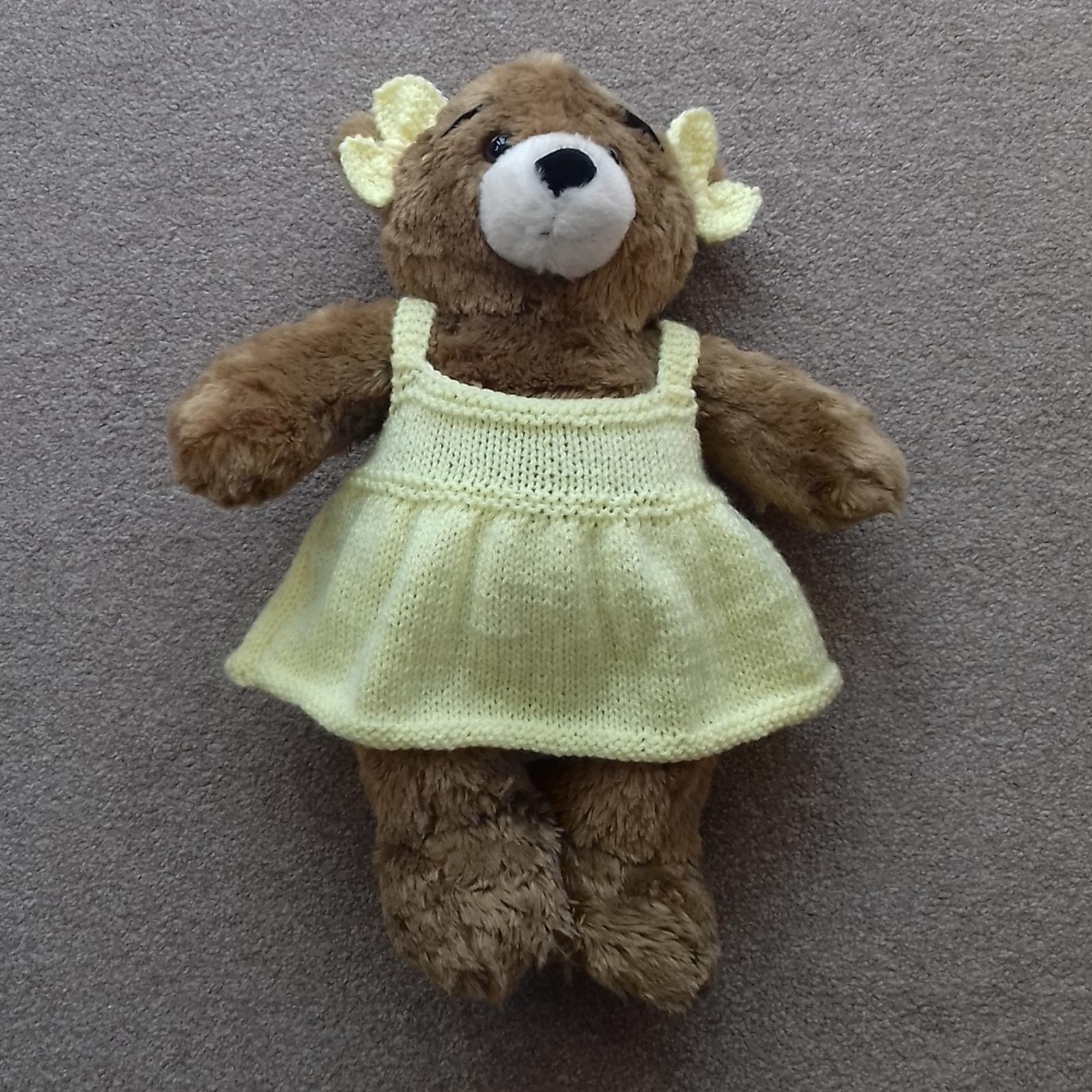 Lemon Ear Bows for Teddy