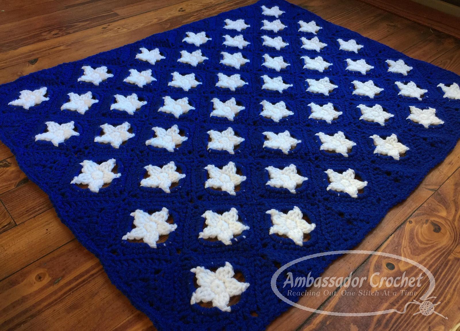 American Flag Afghan