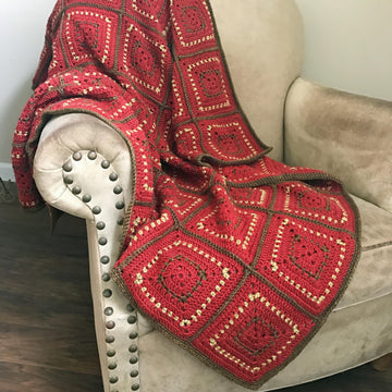 Farmhouse Square Blanket