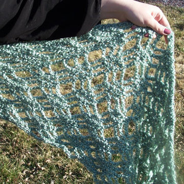 Crochet Lace Stole: Shelly