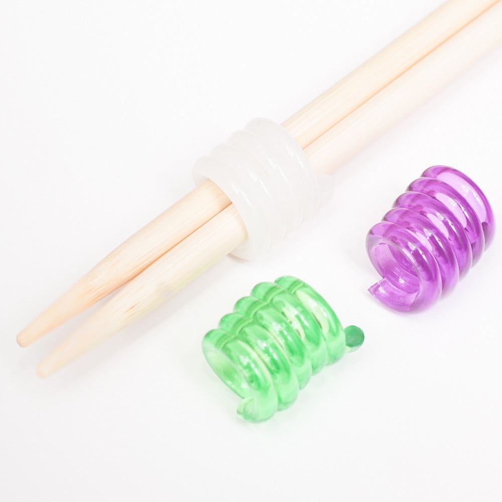 Clover Coil Knitting Needle Holders (Large)