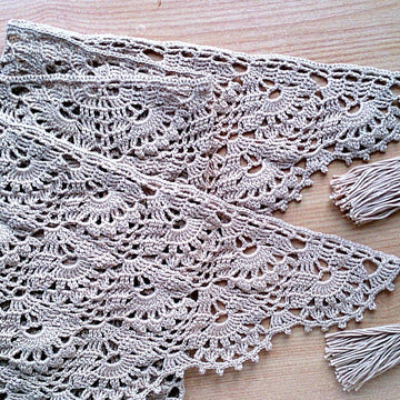Floral shawl