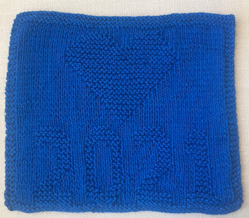 2021 Dishcloth With Heart