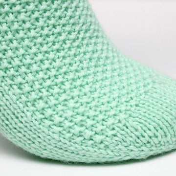 Green Apple Socks - Toe Up (DK)
