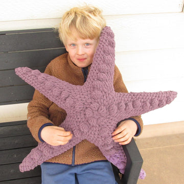 Large Plush Starfish Toy or Pillow