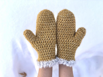Cozy quick mittens