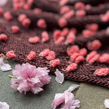 Falling Blossoms Cowl (knit)