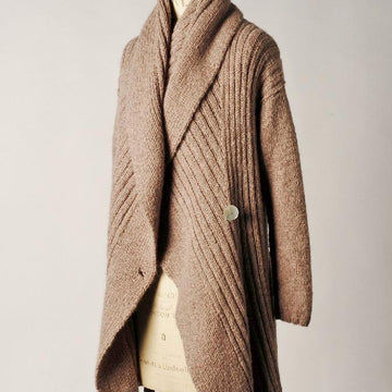 Shawl collar wrap