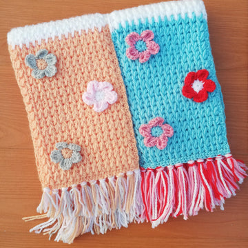 Flowery scarf