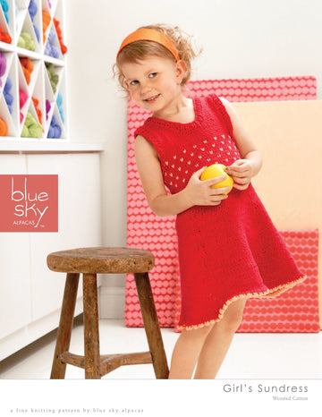 Blue Sky Fibers Girl's Sundress