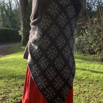 Midnight Snowflake Wrap