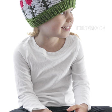 Heart Flowers Hat