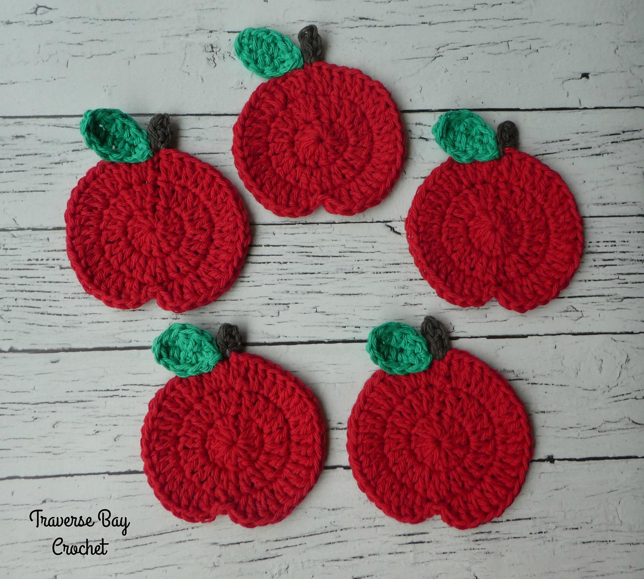 Apple coasters