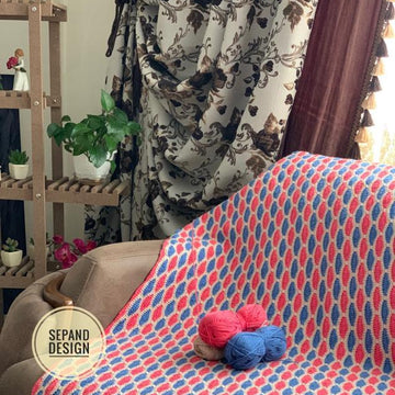 Mosaic Blanket crochet