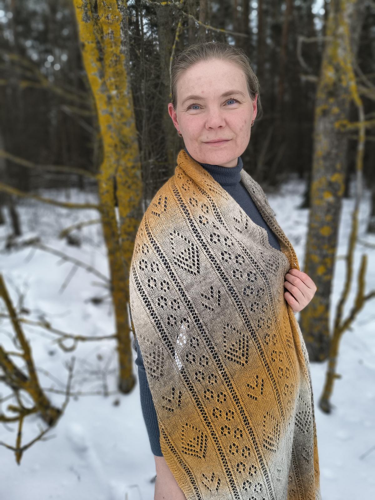 Pļava scarf (stole)