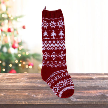 A FairIsle Christmas Stocking