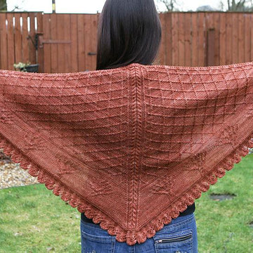 Autumn Leaves Shawl