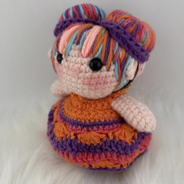 Pepper – Adorable Crochet Doll Pattern Available in English and Portuguese