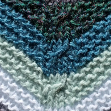 Kingfisher Shawlette