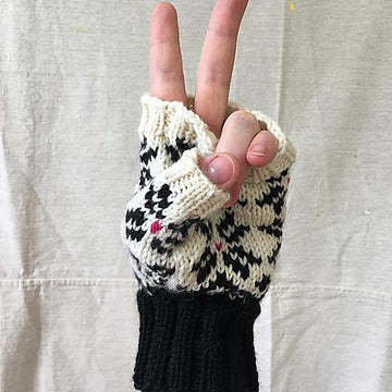 Homestay Fair Isle Mitts