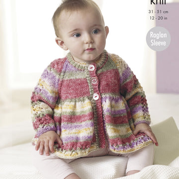 Jacket & Blanket in King Cole Splash DK - 4658 - Downloadable PDF
