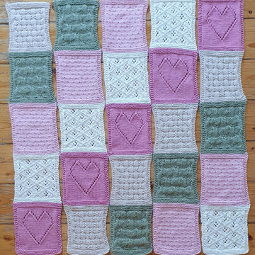 Pretty Patchwork Baby Blanket