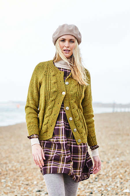 Cardigans With Pockets in Stylecraft Highland Heathers Aran - 9871 - Downloadable PDF