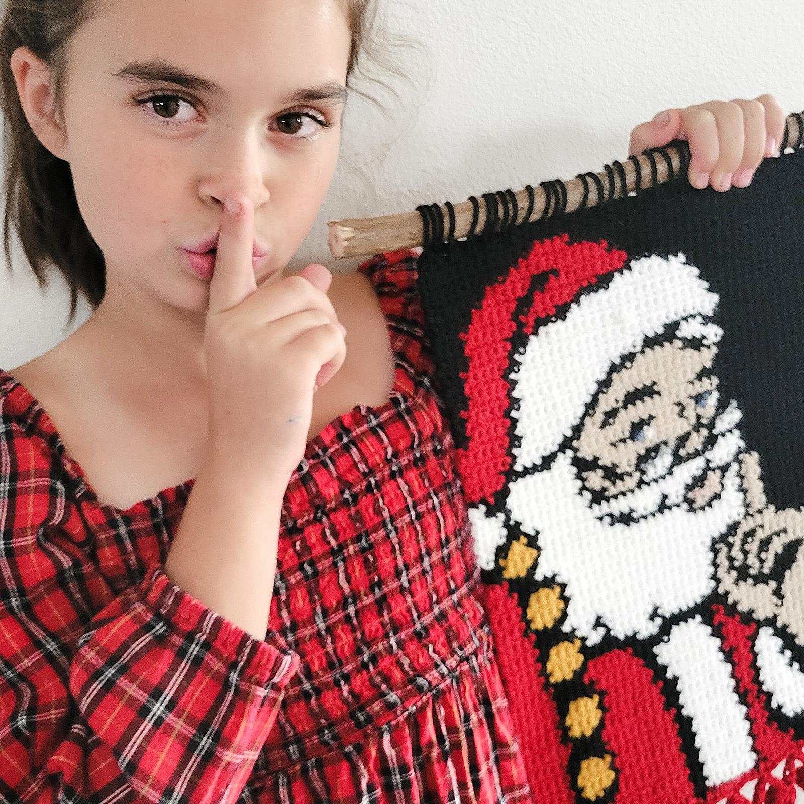 Secret Santa Tapestry