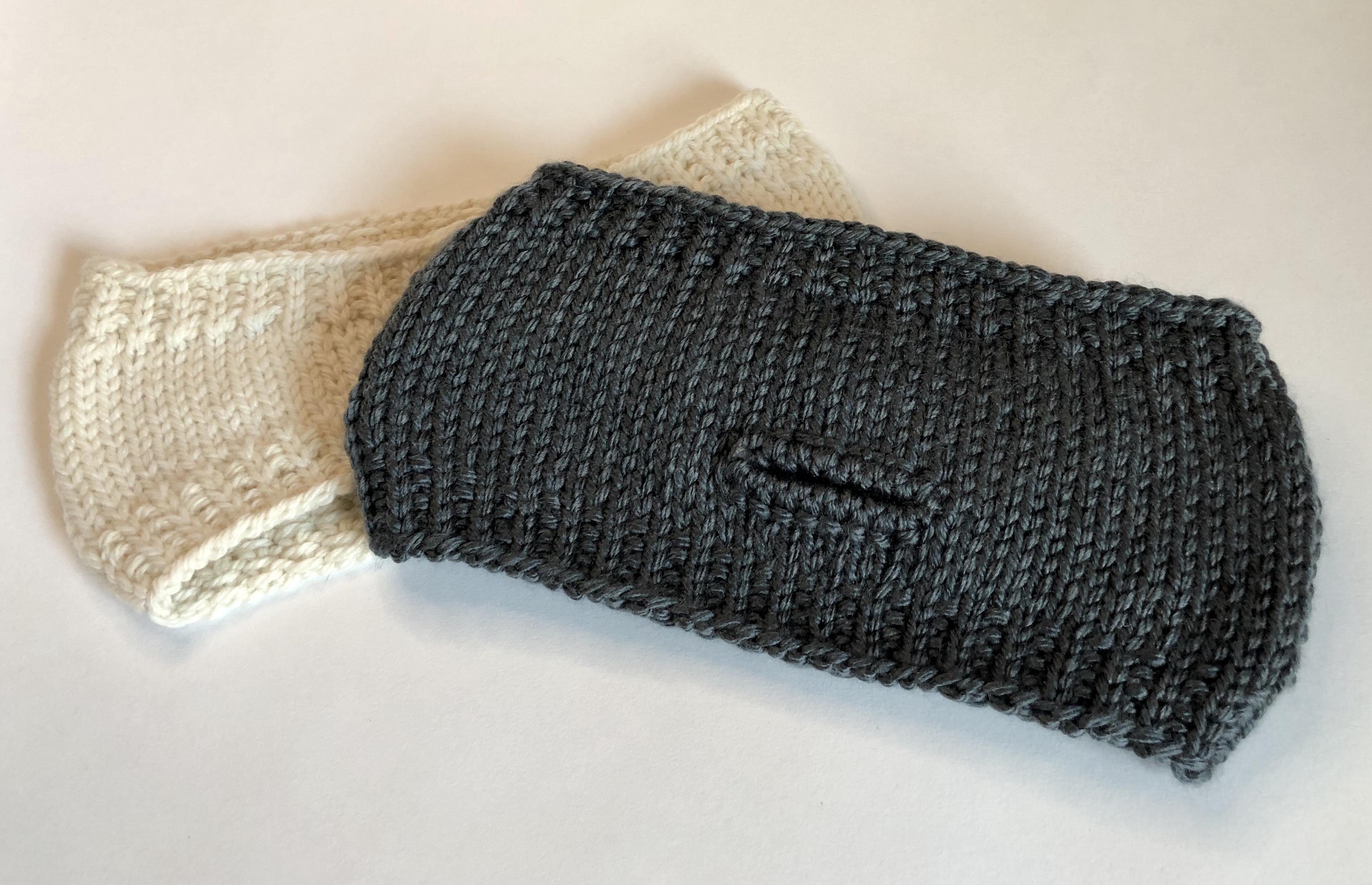 Classy Ear Warmers with Sophie’s Best Buttonhole Technique