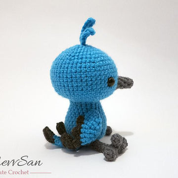 Amigurumi Woodland Critter Bluebird