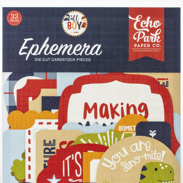 Echo Park Paper Echo Park Cardstock Ephemera 33/Pkg - Icons, All Boy