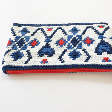 Delft Blue hook / pencil case