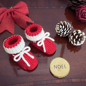 Noel Baby Booties