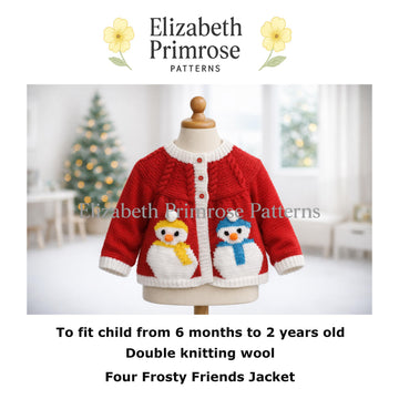 Four Frosty Friends Jacket P15