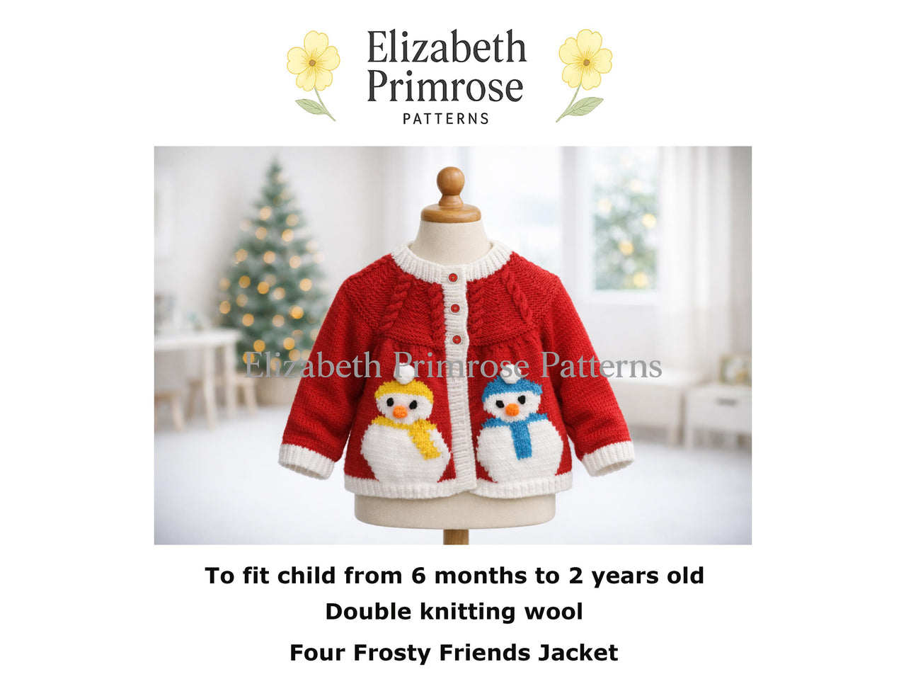 Four Frosty Friends Jacket P15