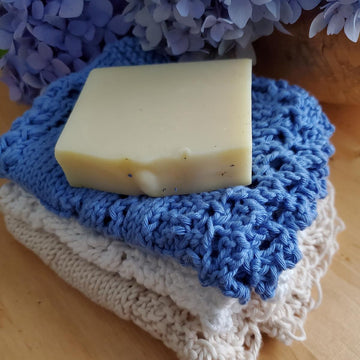 Hydrangea Face Cloth