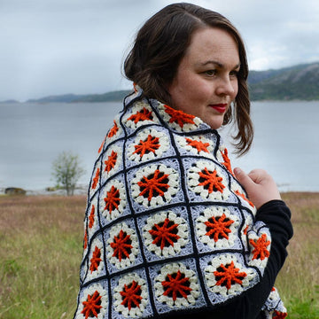 Ferris Wheel Granny Square Shawl
