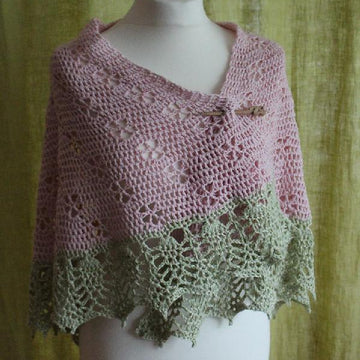 Flowering Almond Shawl