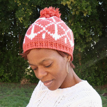 Chunky Fair Isle Crochet Toque