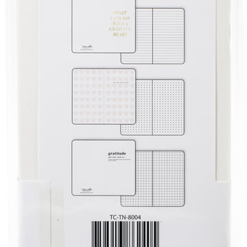 Teresa Collins Travelers Notebooks Set 4"X7" 3/Pkg - Grateful Heart