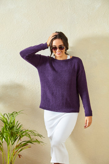 Sweater and Top in King Cole Linendale DK - 5990 - Leaflet
