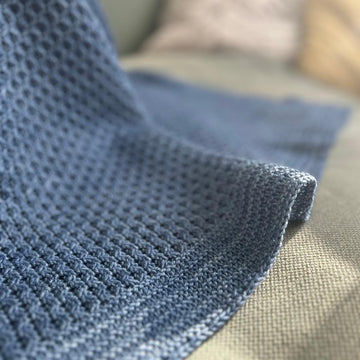 Cozy Cables Baby Blanket