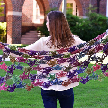 Maple Leaf Shawl