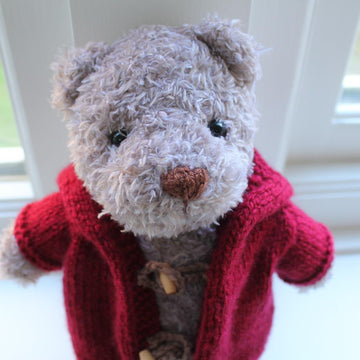 Fleecy Bear in A Duffle Coat