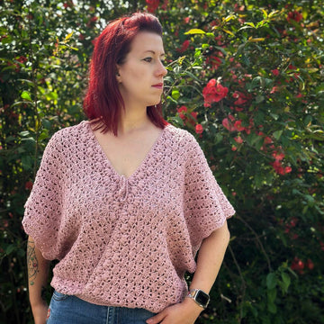 Blooming Thistle Top